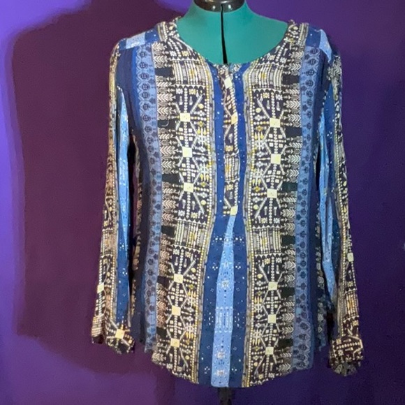 Nine West Jeans Tops - Nine West Jeans Bohemian style Women’s Blouse